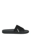 Raf Simons Astra Slide Sandals In Black