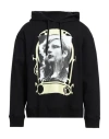 Raf Simons Man Sweatshirt Black Size M Cotton In Black