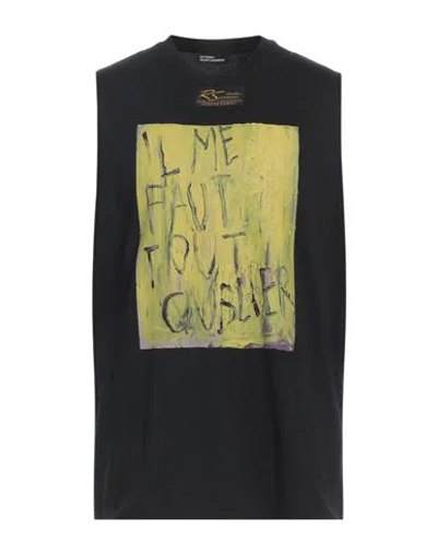 Raf Simons Man T-shirt Black Size M Cotton