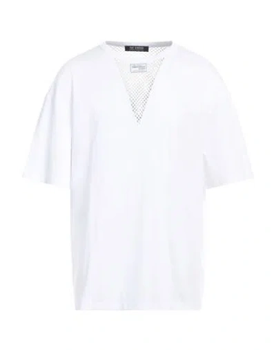 Raf Simons Man T-shirt White Size M Cotton