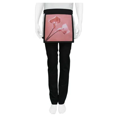 Pre-owned Raf Simons Mapplethorpe Bondage Pants With Pink Lilies