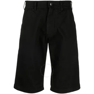 Raf Simons Men's Black Knee-length Denim Shorts