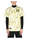 Raf Simons Men's Crew Neck T Shirt In Yellow