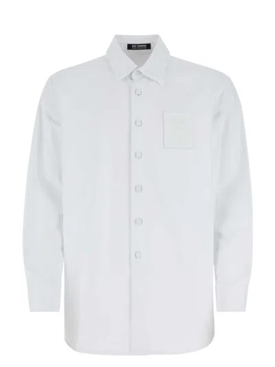 RAF SIMONS MEN'S DENIM SHIRT