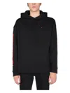 Raf Simons Synchronicity Hoodie In Black
