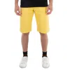 Raf Simons Men's Yellow Denim Skate Shorts In Yellow