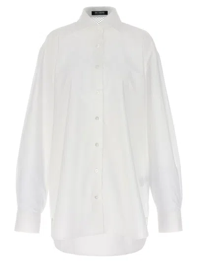 RAF SIMONS RAF SIMONS MESH INSERT SHIRT
