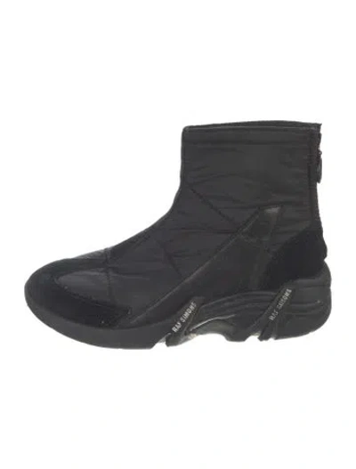 Pre-owned Raf Simons Nylon Boots In Black