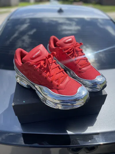 Pre-owned Raf Simons Ozweego Mirror Red Ii Shoes