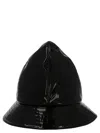 Raf Simons Glossy Bucket Hat Wide Brim In Black