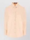 Raf Simons Piquet Shirt With Buttoned Cuffs And Pointed Collar