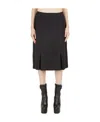 Raf Simons A-line Midi Skirt In Green