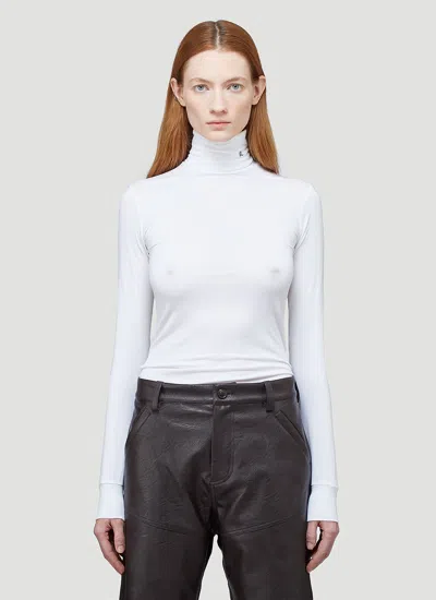 Raf Simons R-embroidered Turtleneck Top