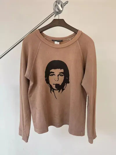 Pre-owned Raf Simons Radioactivity Hmd Sweater In Brown