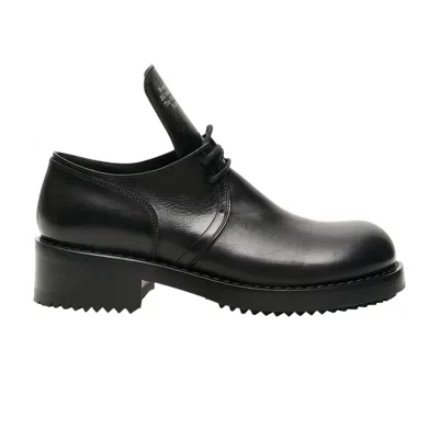 Pre-owned Raf Simons Laced Up Low Derby 'black' | Men's Size 42
