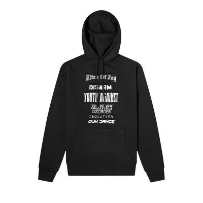 Pre-owned Raf Simons Rites Of Joy Hoodie 'black'