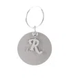 Raf Simons Circle Single Earrings In Gray