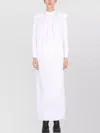 RAF SIMONS SHIRT DRESS FEATURING PADDED SHOULDERS AND CROSSBAR