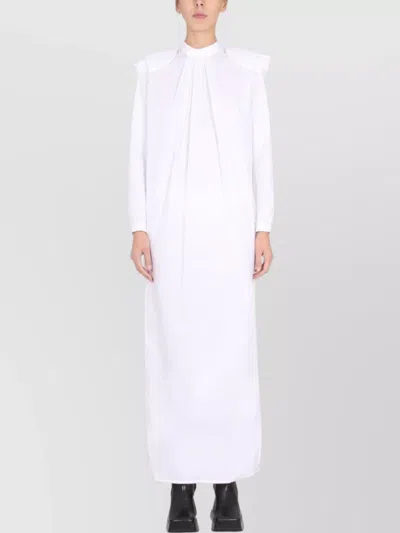 Raf Simons Shirt Dress Featuring Padded Shoulders And Crossbar