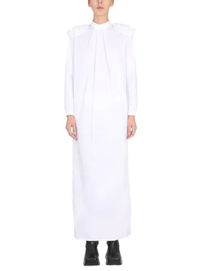 Raf Simons Shirt Dress In White