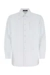 Raf Simons Men's Denim Shirt In White