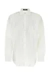 Raf Simons Oversized Poplin Shirt For Men In White