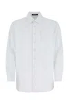 Raf Simons Men's Denim Shirt In White