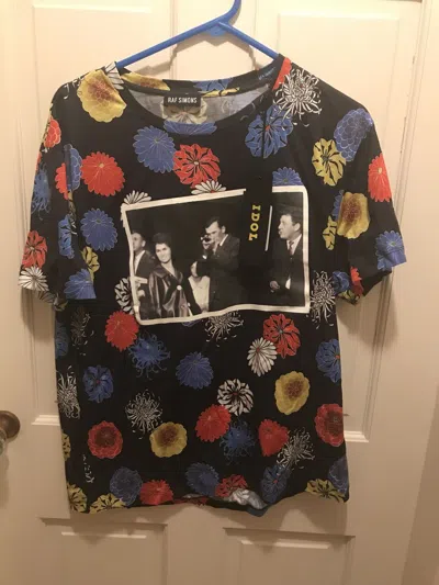 Pre-owned Raf Simons Shoot Floral Tee
