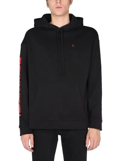 Raf Simons Sinchronicity Sweatshirt In Black