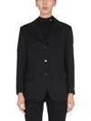 Raf Simons Single-breasted Jacket In Black