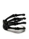 Raf Simons Skeleton Hand Cuff Bracelet In Schwarz