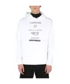 Raf Simons Classic Hoodie With Drawstring For Men In White