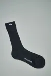Raf Simons Socks With Artists Initials In Black