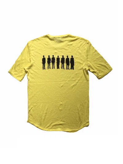 Pre-owned Raf Simons S/s 1999 'kinetic Youth' Boy Shirt In Yellow