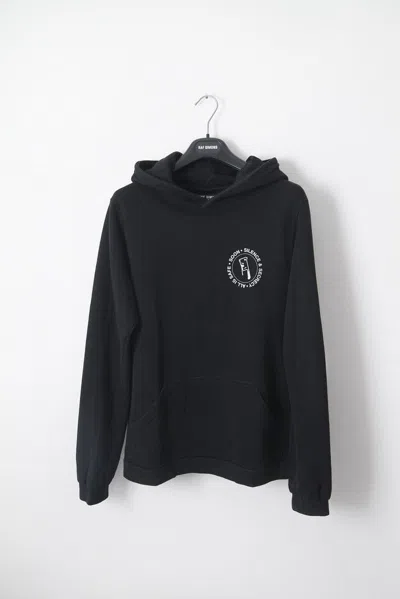 Pre-owned Raf Simons Ss02 Silence & Secrecy Hoodie In Black