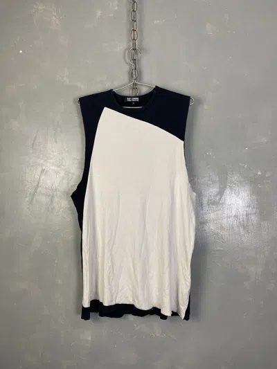 Pre-owned Raf Simons Ss07 Color-blocked Tank Top