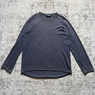 Pre-owned Raf Simons Ss08 Material World Long Sleeve T-shirt Blue In Multi