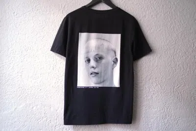 Pre-owned Raf Simons Ss16 "isolated Heroes" Tee In Black