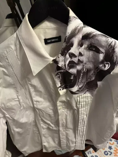 Pre-owned Raf Simons Ss19 White Shirt