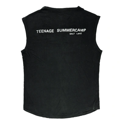 Pre-owned Raf Simons Ss97 "teenage Summercamp" Tank Top In Black