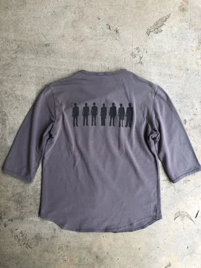 Pre-owned Raf Simons Ss99 Kinetic Youth Group Tee In Grey