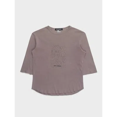 Pre-owned Raf Simons Ss99 'kinetic Youth' Mosaic Tee In Brown