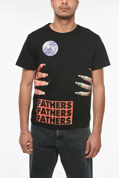 Pre-owned Raf Simons Sterling Ruby Archive Graphic Nails T-shirt In Black