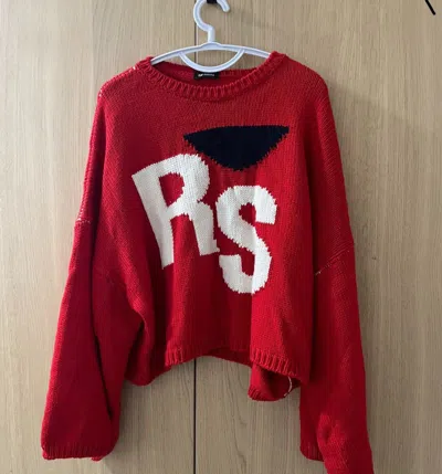 Pre-owned Raf Simons Sweater Size S In Red