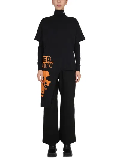 RAF SIMONS RAF SIMONS T SHIRT WITH PRINT
