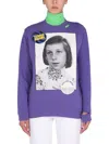 Raf Simons Teenage Dreams Sweatshirt In Blue