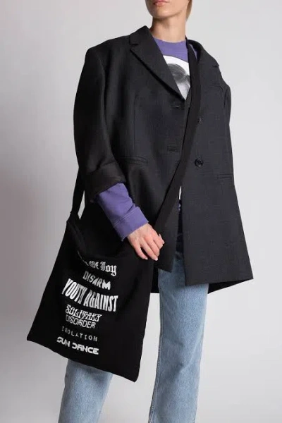 Pre-owned Raf Simons Tote Bag In Black