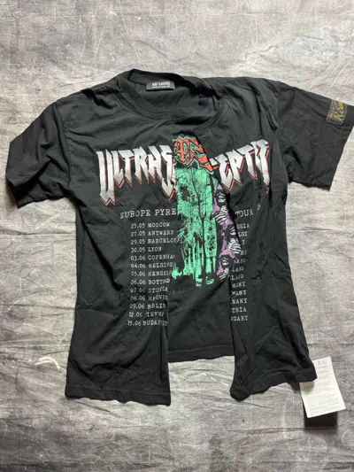 Pre-owned Raf Simons Uitrascept Double Tshirt Ss22 In Black