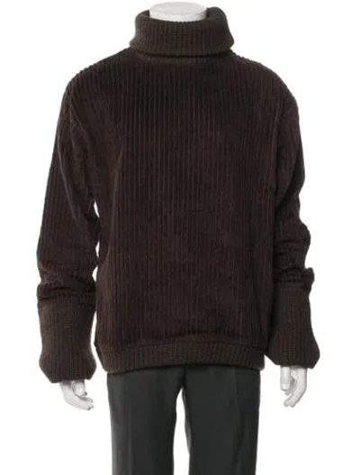 Pre-owned Raf Simons Vintage 2000 Pullover In Brown