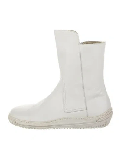 Pre-owned Raf Simons Vintage 2005 Boots In White